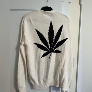 Weed cardigan